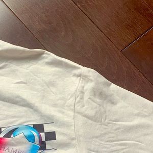 xs cropped shein graphic tee!